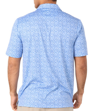Thumbnail 2: GREG NORMAN Men's Fisherman Print Polo Shirt 