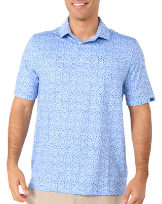 Thumbnail 1: GREG NORMAN Men's Fisherman Print Polo Shirt 