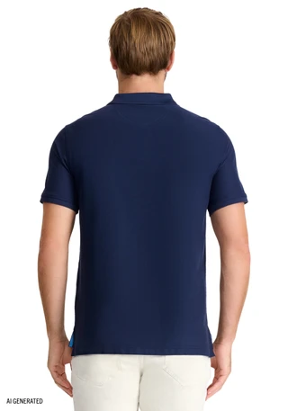 Thumbnail 2: IZOD Men's Solid Pique Polo Shirt 