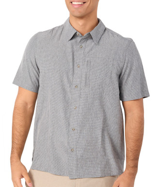 Thumbnail 1: AVALANCHE Men's Tonal Stripe Button Down Shirt 