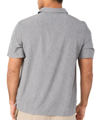 Thumbnail 2: AVALANCHE Men's Tonal Stripe Button Down Shirt 