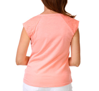 Thumbnail 2: Stella Parker Women's Sleeveless Lace Solid Top 