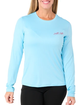 Thumbnail 1: Salt Life Salt Life Women's Lets Get Salty Long Sleeve Top 
