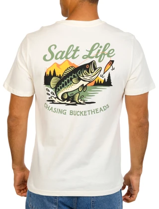 Thumbnail 1: Salt Life Men's Mountain Bass T-Shirt 