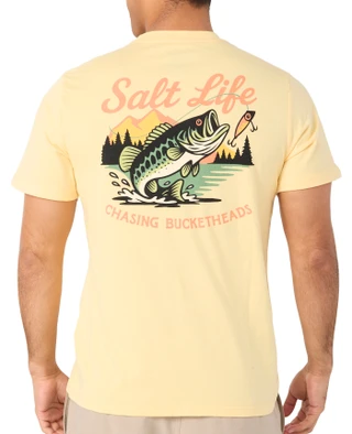 Thumbnail 2: Salt Life Men's Mountain Bass T-Shirt 
