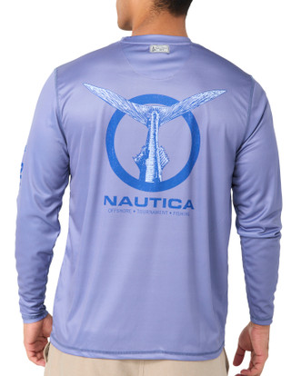 Thumbnail 3: Nautica Men's Outdoor Swordfish Long Sleeve Shirt 