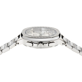 Thumbnail 3: Versace 40MM V-Chrono Square Bracelet Watch 