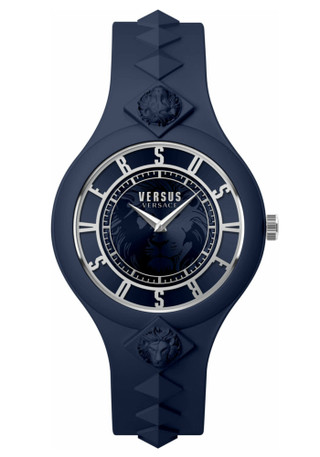 Thumbnail 1: Versace 39MM Fire Island Studs Strap Watch 