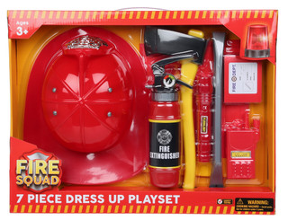 Thumbnail 1: Brooklyn Lollipop 7 Pc Fire Squad Dress Up Playset 