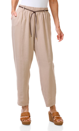 Thumbnail 1: Soho Women's Solid Ankle Pants  