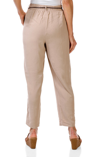 Thumbnail 2: Soho Women's Solid Ankle Pants  