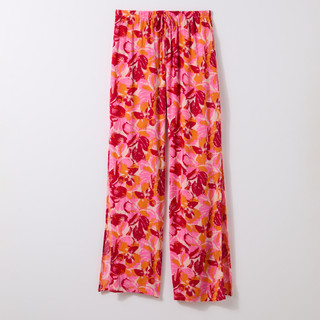 Thumbnail 2: Miken Women's Printed Gauze Swimsuit Coverup Pants 