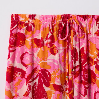 Thumbnail 6: Miken Women's Printed Gauze Swimsuit Coverup Pants 