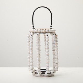 Thumbnail 5: 13 In Beaded Lantern Candle Holder 