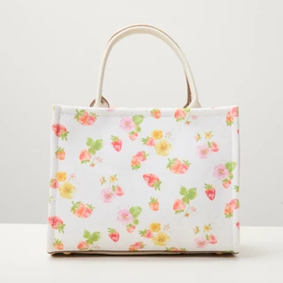 Thumbnail 5: Nanette Lepore Strawberry Print Convertible Satchel Handbag 