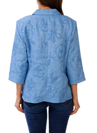 Thumbnail 2: Soho Women's Floral Print Blazer  