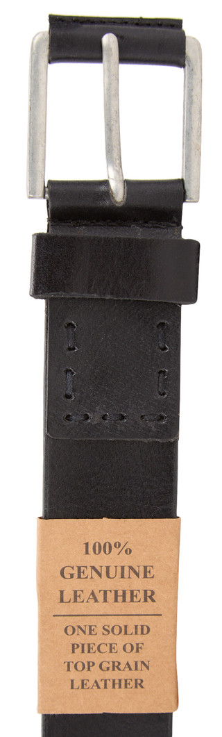 Thumbnail 3: Stone Mountain Men's Genuine Leather Tipped Buckle Belt 