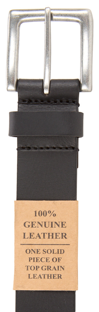 Thumbnail 4: Stone Mountain Men's Genuine Leather Burnish Edge Belt 