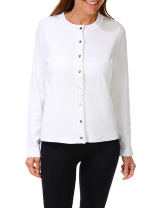 Thumbnail 1: RIO & RIAN Women's Solid Cardigan  