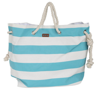 Thumbnail 1: Sun N' Sand Stripe Print Beach Tote  