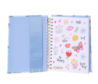 Thumbnail 3: VOTUM Bloom With Grace Spiral Notebook w/ Pen 