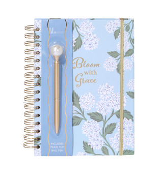 Thumbnail 1: VOTUM Bloom With Grace Spiral Notebook w/ Pen 
