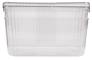 Thumbnail 2: CORE HOME 2 Pk Lidded Storage Bins 