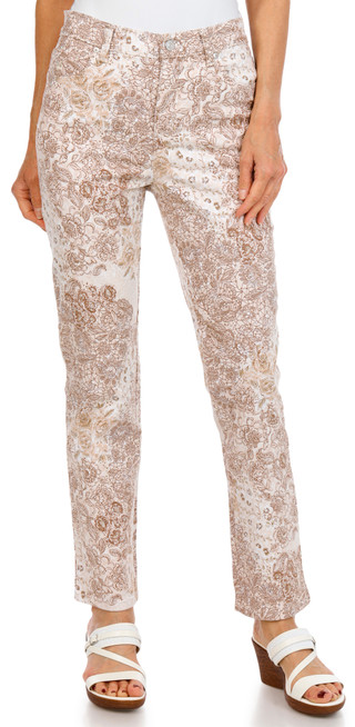 Thumbnail 1: Gloria Vanderbilt Petite Amanda 5-Pocket Jeans 