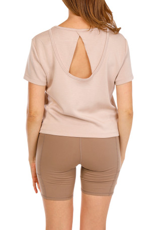 Thumbnail 3: Jessica Simpson Women's 2 Pc Active Tee & Bike Shorts Set 