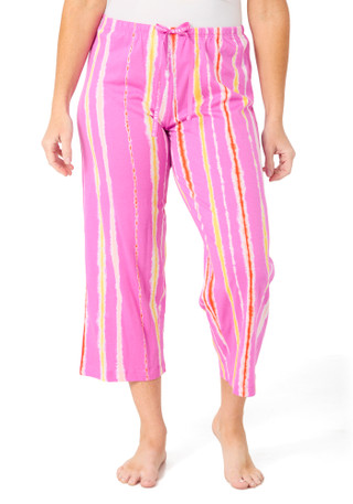 Thumbnail 1: Hue Women's Tie Dye Pajama Capris 