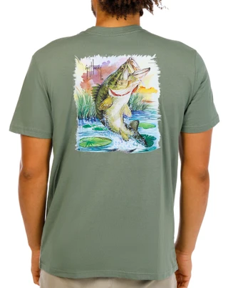Thumbnail 1: Guy Harvey Men's Jumper Fish Graphic Tee 