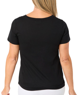 Thumbnail 2: For the Republic Women's Short Sleeve Kindness Embroidered Top 