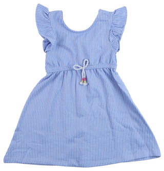 Thumbnail 1: Vince Camuto Little Girls Sleeveless Ribbed Dress 