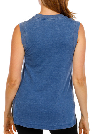 Thumbnail 2: Brisas Women's Sleeveless Acid Jersey Tunic Top 