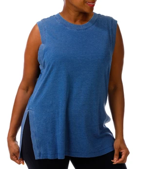 Thumbnail 1: Brisas Women's Sleeveless Acid Jersey Tunic Top 