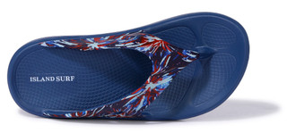 Thumbnail 5: Island Surf Womens Tamsen Americana Flip Flop Sandals 