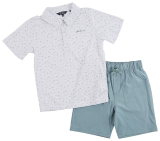 Thumbnail 1: Ben Sherman Big Boy's 2 Pc Polo & Shorts Set 