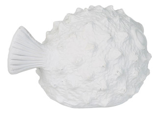 Thumbnail 2: Home Essentials Resin Blow Fish Home Accent 
