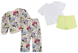 Thumbnail 2: Minnie Mouse Toddler Girls 2 Pc Minnie Pants Set  