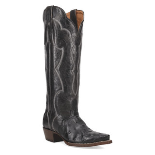 Thumbnail 1: DAN POST Women's Maravilla Full Ostrich Western Boots 