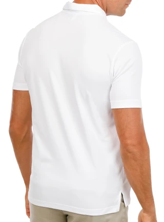 Thumbnail 3: Adidas Men's Short Sleeve 2 Stripe Polo Shirt 
