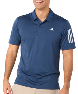 Thumbnail 1: Adidas Men's Short Sleeve 2 Stripe Polo Shirt 