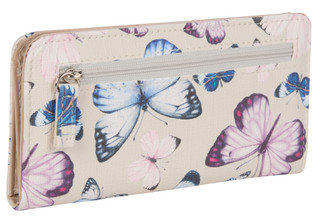 Thumbnail 3: Mundi Slim Textured Butterfly Print Wallet 