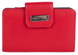 Thumbnail 1: Nautica Faux Leather Tab Indexer Wallet 