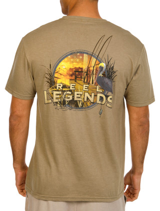 Thumbnail 1: REEL LEGENDS Men's Dock Creek T-Shirt 