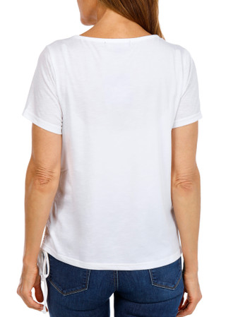 Thumbnail 2: Onque Women's Short Sleeve Palm Tree Top 