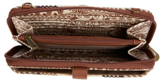 Thumbnail 3: Sakroots Batik Textured Wristlet with Detachable Strap 