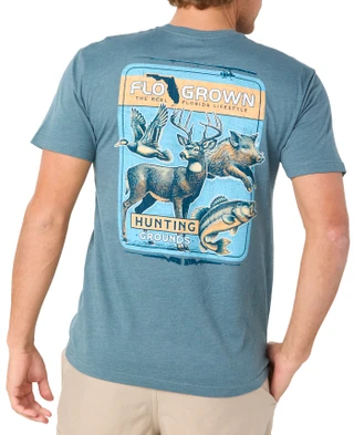 Thumbnail 2: FloGrown Men's Outdoor Hunting Graphic Tee  