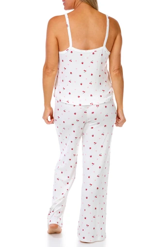 Thumbnail 5: SINCERELY JULES 3 Pc Pointelle Sleep Set 