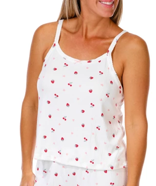 Thumbnail 6: SINCERELY JULES 3 Pc Pointelle Sleep Set 